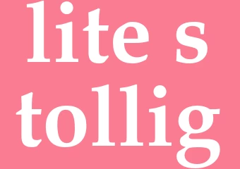 Synonym lite stollig