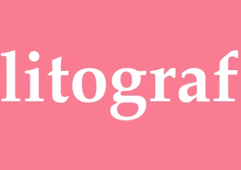Synonym litograf