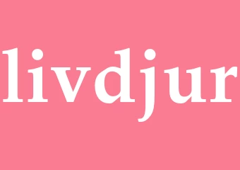 Synonym livdjur