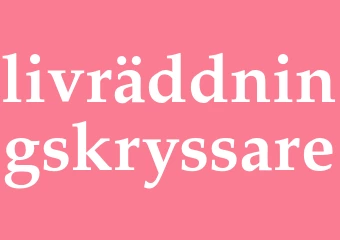 Synonym livräddningskryssare