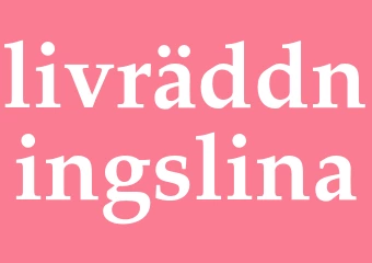 Synonym livräddningslina