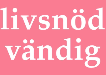 Synonym livsnödvändig
