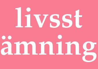 Synonym livsstämning