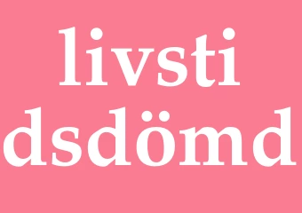 Synonym livstidsdömd