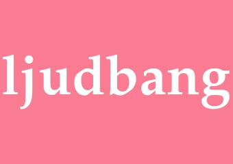 Synonym ljudbang