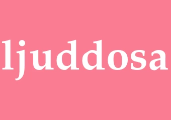Synonym ljuddosa