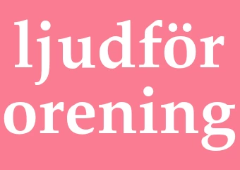 Synonym ljudförorening