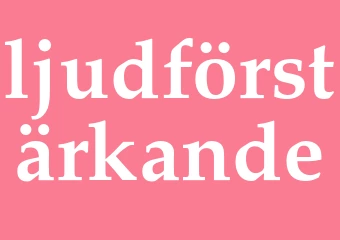 Synonym ljudförstärkande