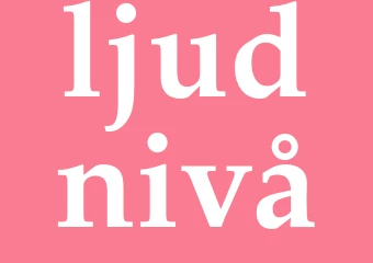 Synonym ljudnivå