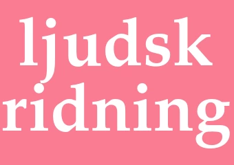 Synonym ljudskridning