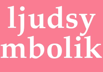Synonym ljudsymbolik