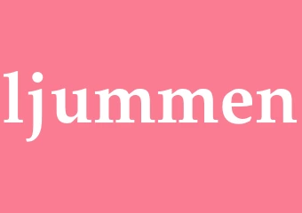 Synonym ljummen