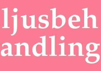 Synonym ljusbehandling