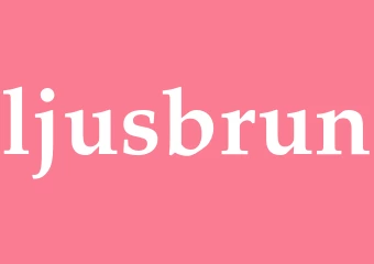 Synonym ljusbrun
