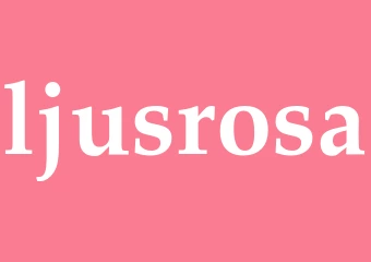 Synonym ljusrosa