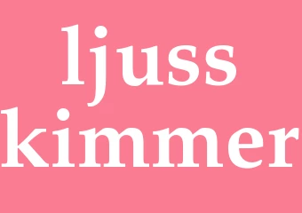 Synonym ljusskimmer