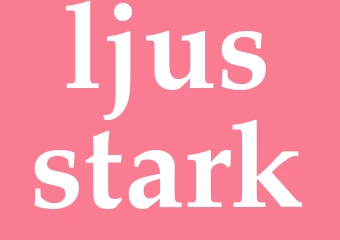 Synonym ljusstark