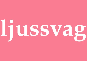 Synonym ljussvag