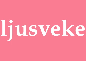 Synonym ljusveke