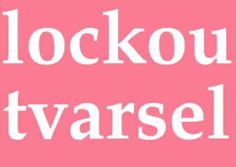 Synonym lockoutvarsel