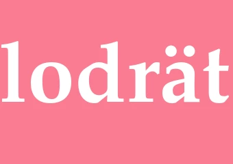 Synonym lodrät