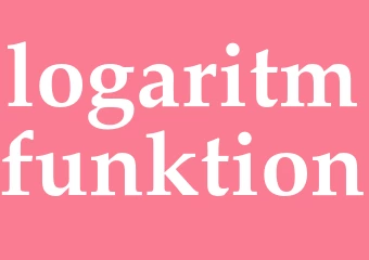 Synonym logaritmfunktion