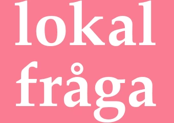 Synonym lokalfråga