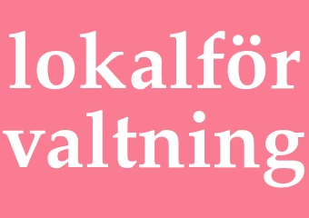 Synonym lokalförvaltning