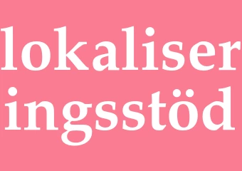 Synonym lokaliseringsstöd