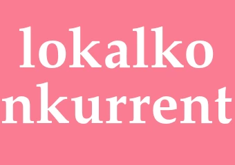 Synonym lokalkonkurrent