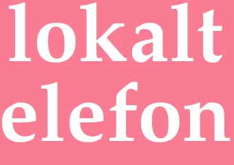 Synonym lokaltelefon