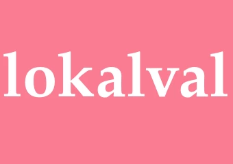 Synonym lokalval