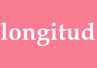 Synonym longitud