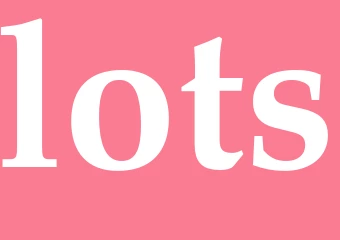 Synonym lots