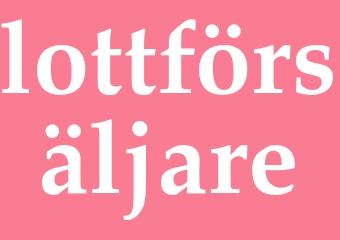 Synonym lottförsäljare