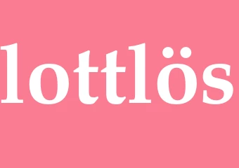 Synonym lottlös