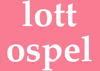 Synonym lottospel