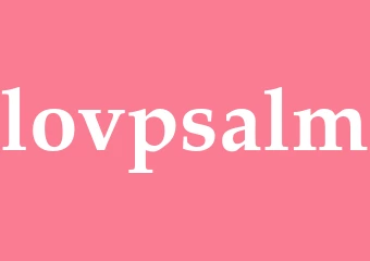 Synonym lovpsalm