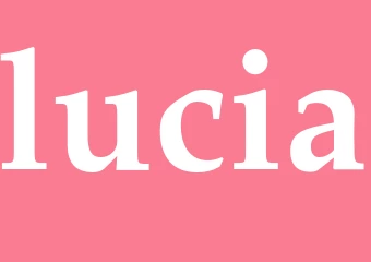 Synonym lucia