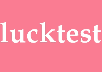 Synonym lucktest