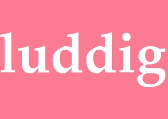 Synonym luddig