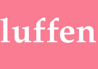 Synonym luffen