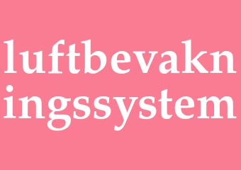 Synonym luftbevakningssystem