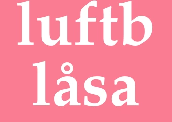 Synonym luftblåsa