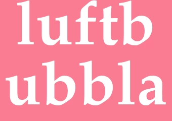 Synonym luftbubbla