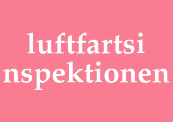 Synonym luftfartsinspektionen