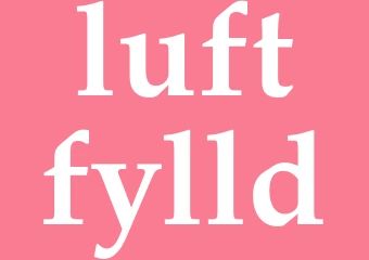 Synonym luftfylld