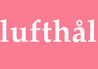 Synonym lufthål