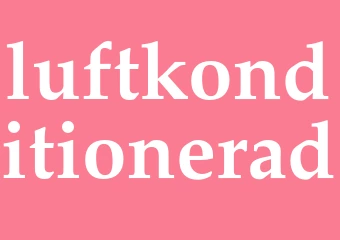 Synonym luftkonditionerad