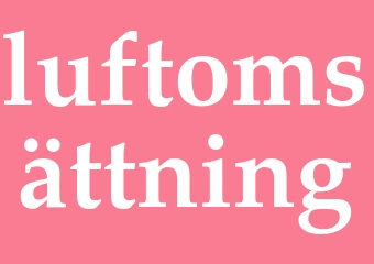 Synonym luftomsättning